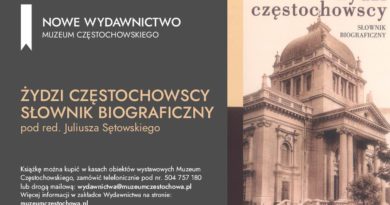 Żydzi częstochowscy. Słownik biograficzny  pod red. Juliusza Sętowskiego